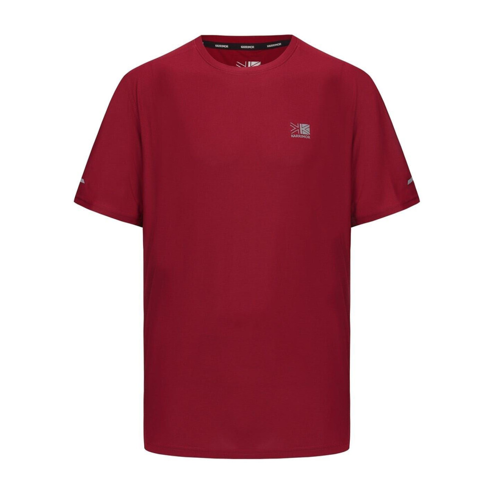 Karrimor (S, Burgundy) Mens Running T-Shirt