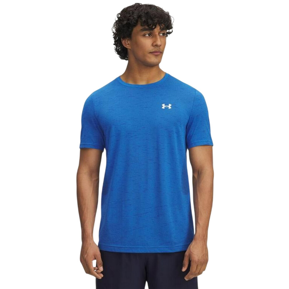 Under Armour (S, Atlantis) Mens Vanish Seamless T-Shirt
