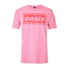(12 UK, Pink) Oasis Unisex Adult Definitely Maybe Regular T-Shirt