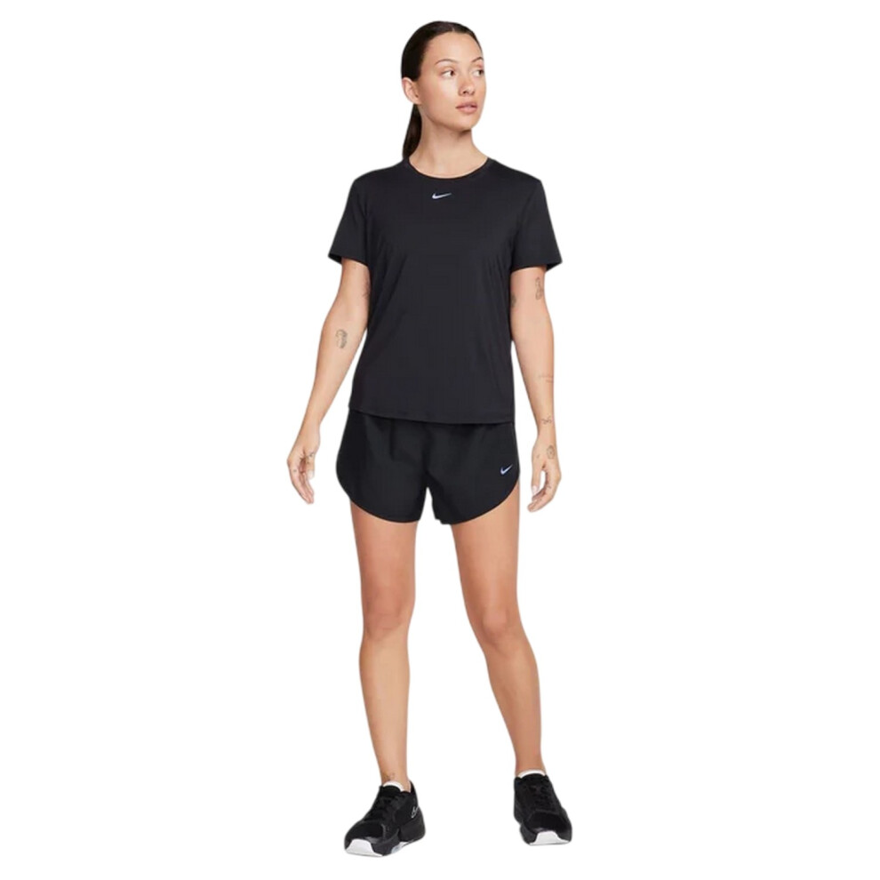 Nike (8 Uk, Burgundy) Womens/Ladies One Dri-Fit Standard Top