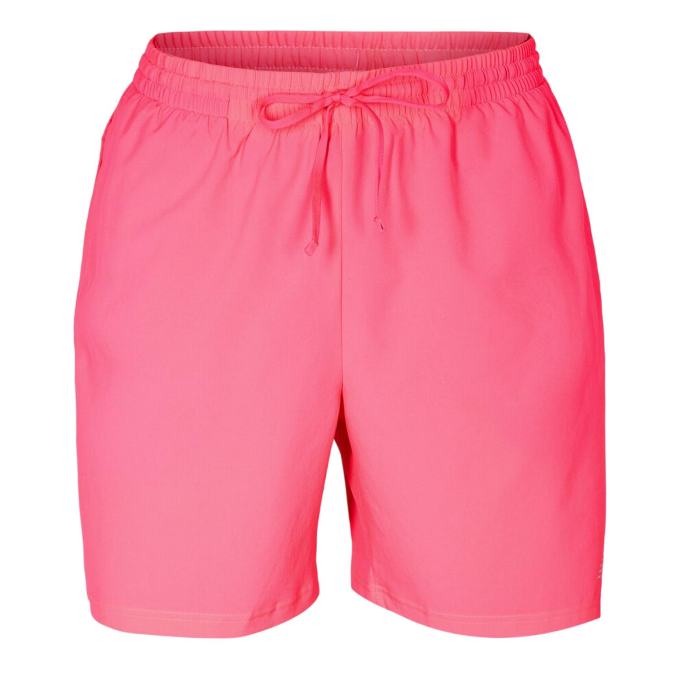 New Balance (L, Neon Pink) Mens Accelerate Shorts