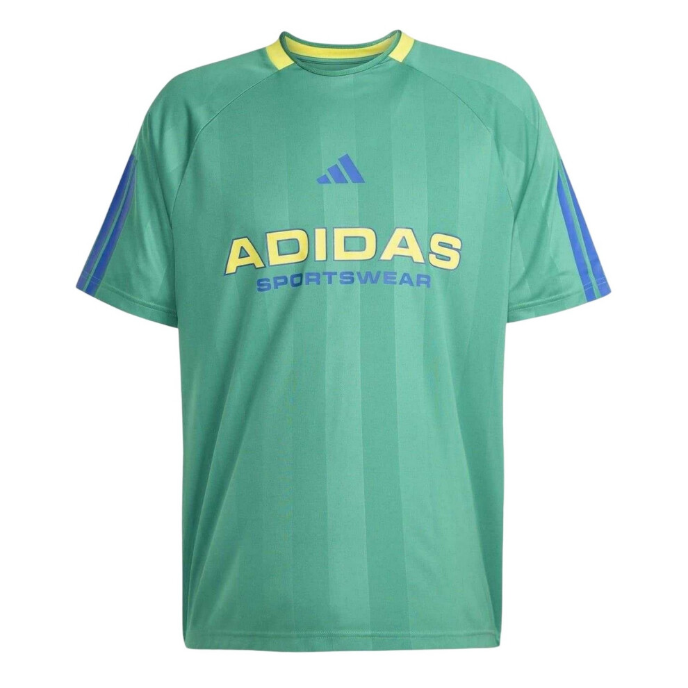 Adidas (Xl, Green/Blue) Unisex Adult House Of Tiro Nations T-Shirt