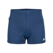 (XS, Navy) Trespass Mens Logo Tight Swim Shorts