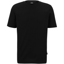 (XXL, Black) Hugo Boss Mens Boss Cotton Regular T-Shirt