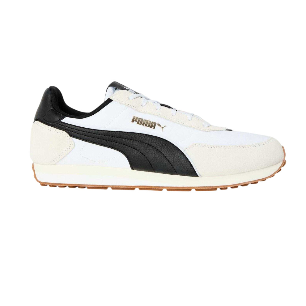 Puma (9 Uk, White/Black) Mens St Miler Trainers