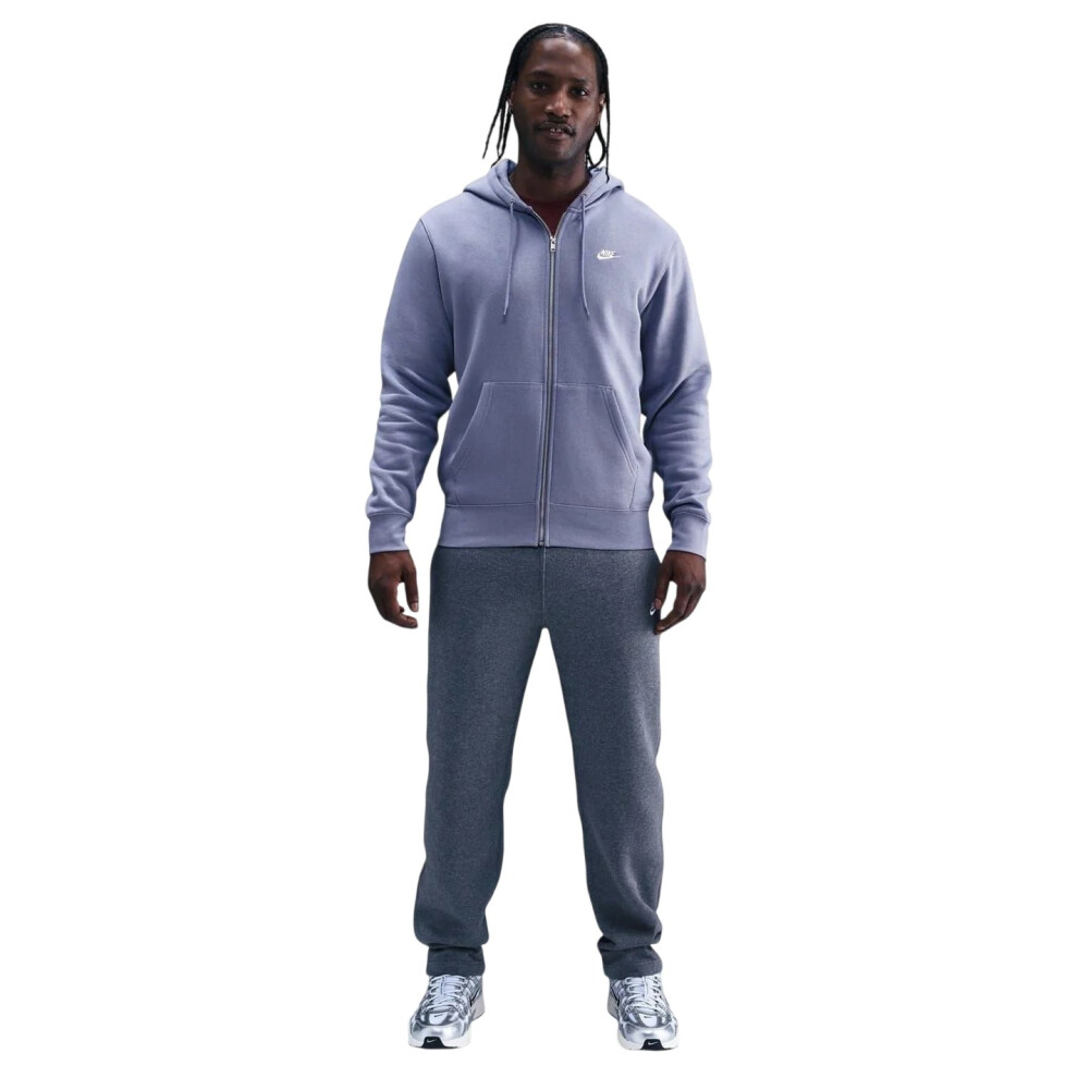 Nike (Xl, Indigo) Mens Sportswear Club Full Zip Hoodie