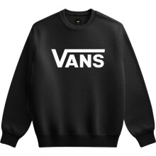 (XXL, Black) Vans Unisex Adult Classic III Crew Neck Sweatshirt