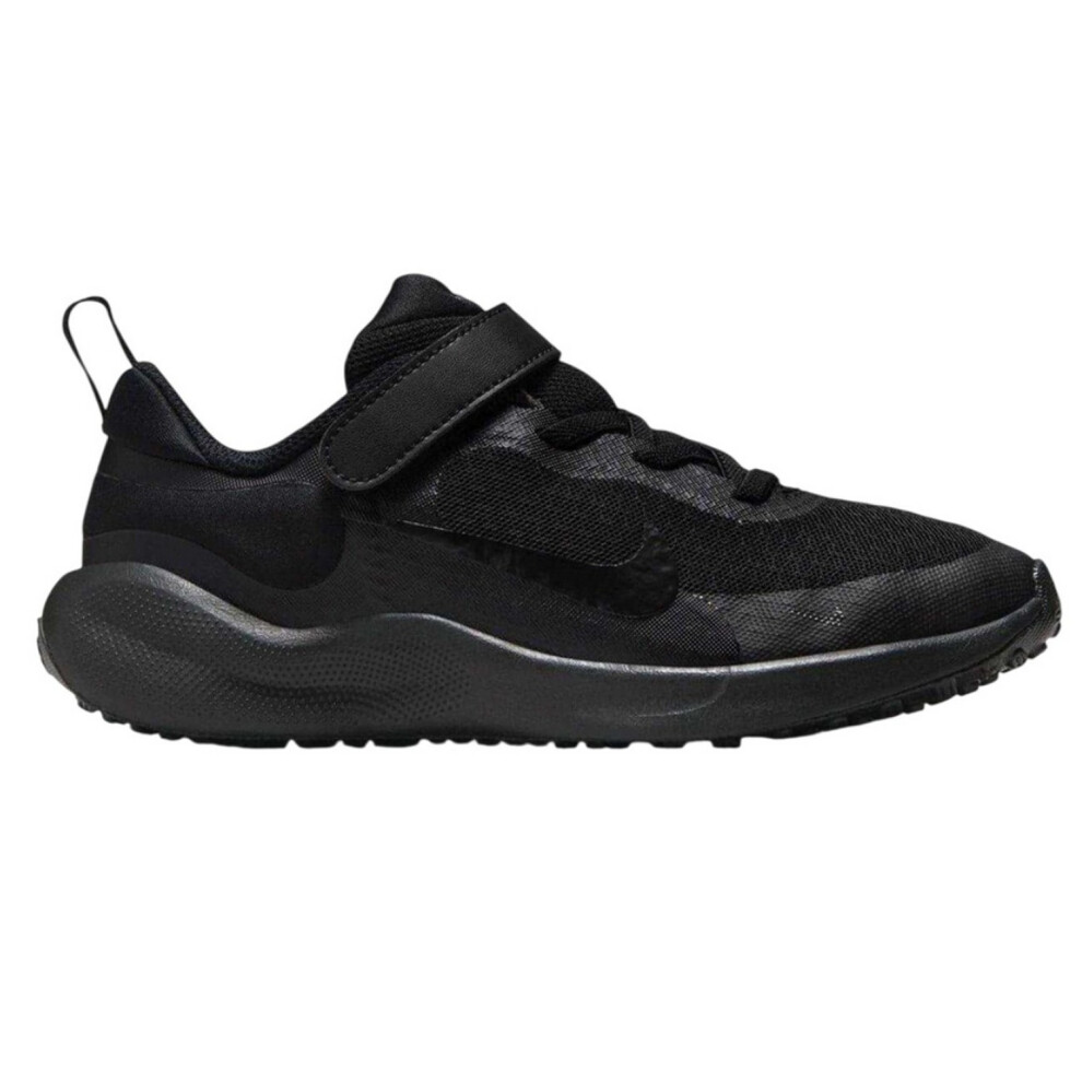 Nike (10 Uk Child, Triple Black) Childrens/Kids Revolution 7 Psv Trainers