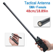 SMA-Female Dual Band VHF/UHF 144/430MHz Foldable Antenna for  UV-5R UV-82