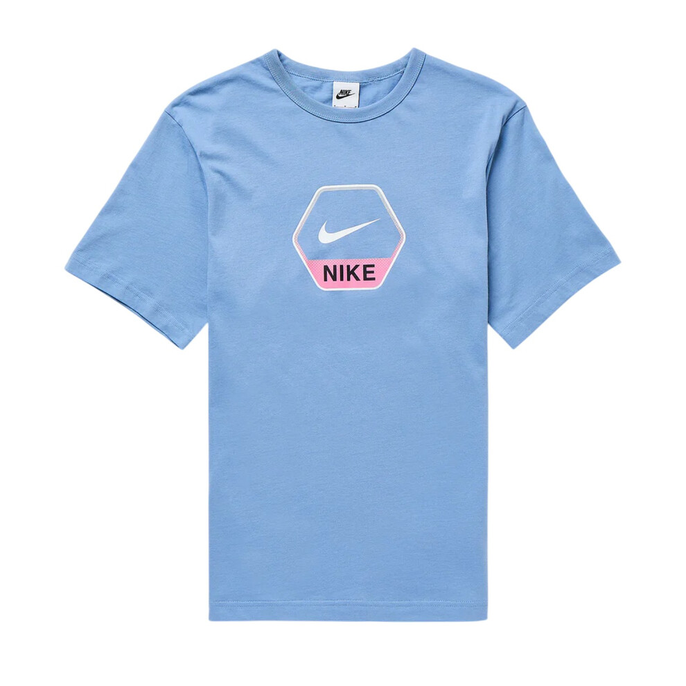 Nike (M, Blue) Mens Sportswear Club T-Shirt