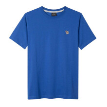 (M, Dark Blue) Paul Smith Mens Embroidered Motif Cotton T-Shirt