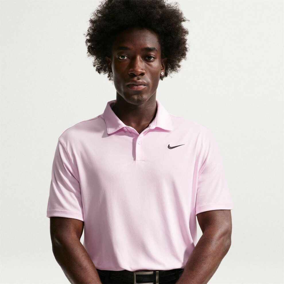 Nike (Xxl, Pink Foam) Mens Performance Short-Sleeved Polo Shirt
