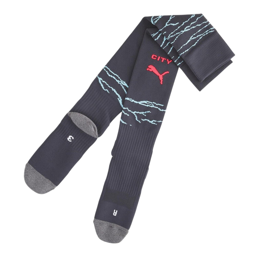 Puma (12 Uk, Dark Navy) Mens Manchester City Fc Replica Football Socks
