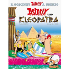 Asterix in German by Rene Goscinny Hardcover Book