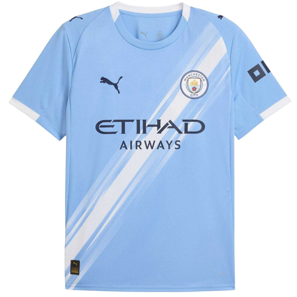 Puma (Xl, Blue) Mens 25/26 Manchester City Fc Home Jersey