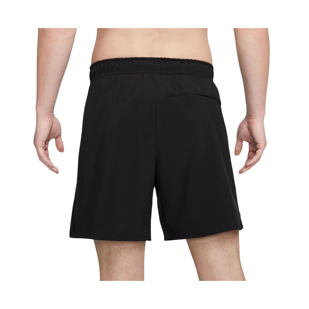 Nike (M, Black) Mens Unlimited Dri-Fit Relaxed Fit Shorts