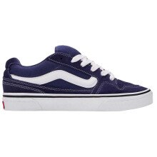 (11 UK, Deep Blue) Vans Mens Calderone Suede Trainers
