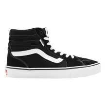 (8 UK, Black/White) Vans Mens SK8-Hi Suede High Top Trainers