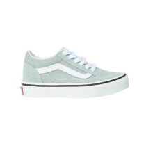 (13 UK Child, Pure Grey) Vans Childrens/Kids Old Skool Suede Trainers