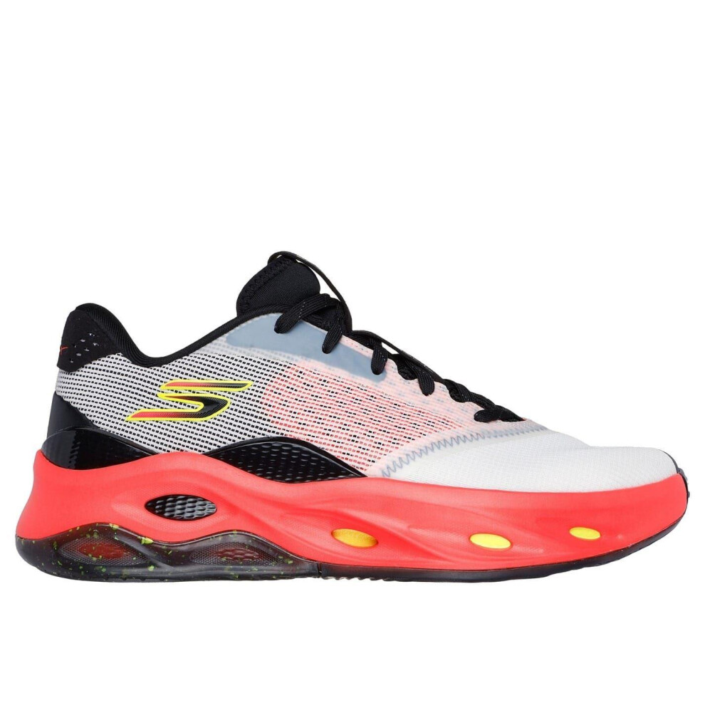 Skechers (14 Uk, Orange/White) Mens Skx Float Trainers
