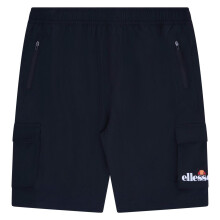 (S, Black) Ellesse Mens Cafaro Cargo Shorts