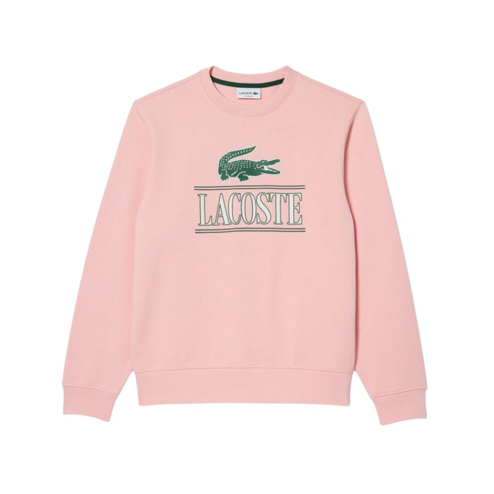 Lacoste (Xxs, Pink) Mens Oversized Sweatshirt