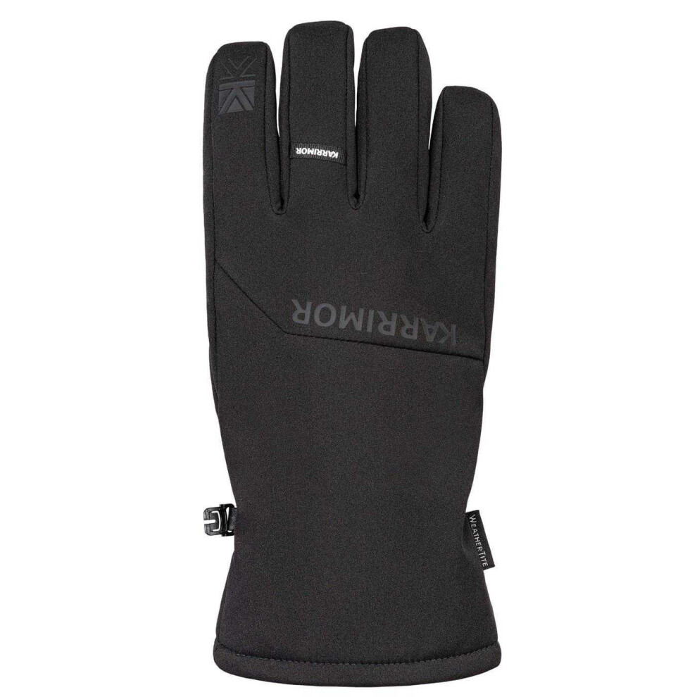 Karrimor (S, Black) Mens Waterproof Logo Gloves