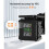 Däcktrycksövervakningssystem Färgglad Display Trådlös TPMS Motorcykel Solar Charge Däcktemperatursensor 4