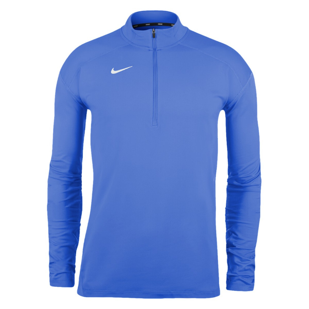 Nike (Xs, Royal Blue) Mens Dry Element Funnel Neck Running Top