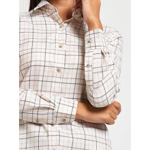 JACK PYKE Ladies Countryman Long Sleeve Shirt Large Check Brown Size 12