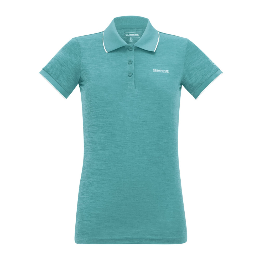 Regatta (16 Uk, Ivy Moss) Womens/Ladies Remex Ii Polo Neck T-Shirt