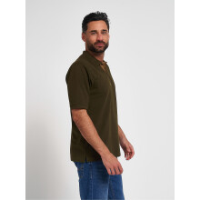 JACK PYKE Sporting Short Sleeve Polo Shirt Green Large