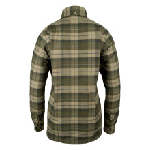 JACK PYKE Ladies Bleasdale Heavy Flannel Shirt Green Size 8