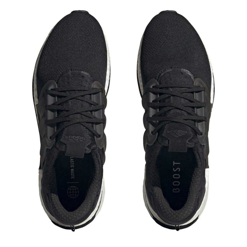 Adidas (8.5 Uk, Black/Grey/White) Mens X_plrboost Suede Trainers