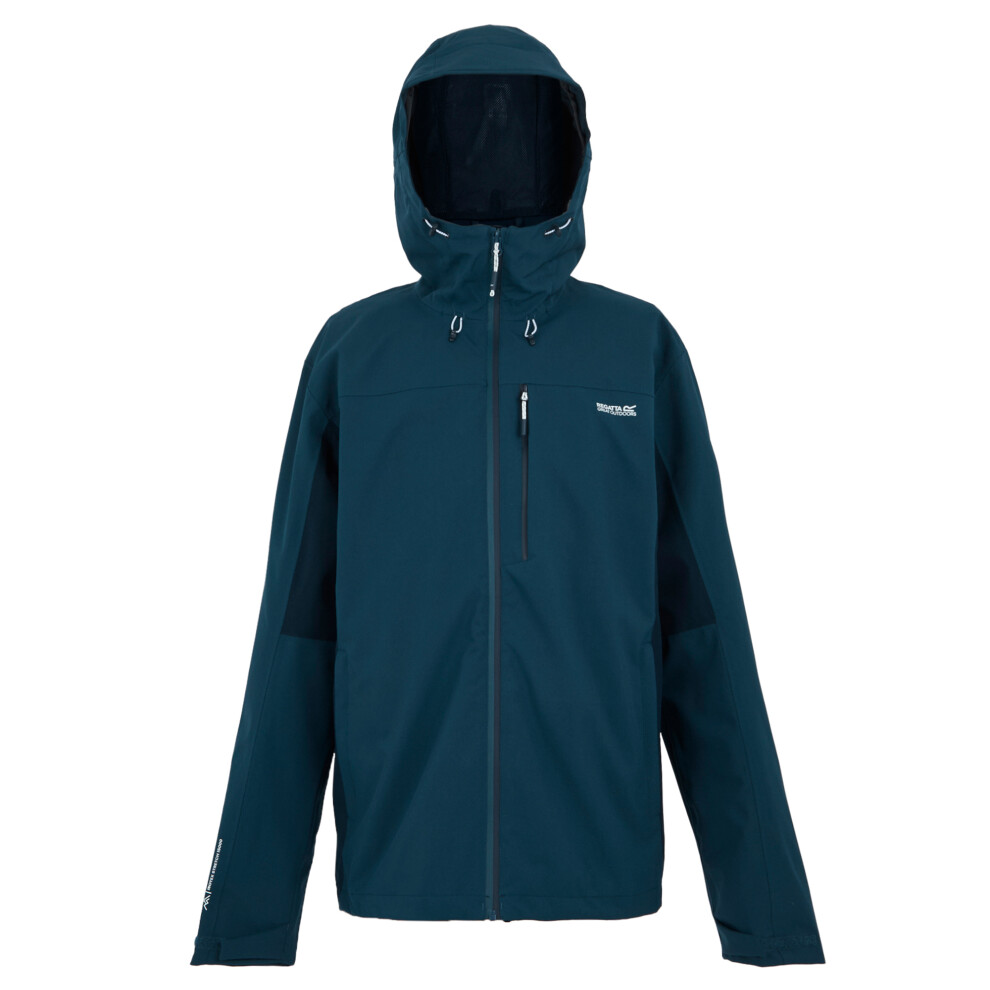 Regatta (Xxl, Moonlight Denim/Navy) Mens Birchdale Ii Waterproof Jacket