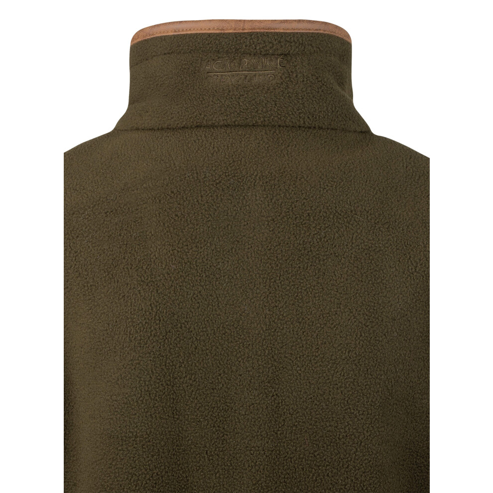 Jack Pyke Ladies Fleece Pullover Dark Olive Medium