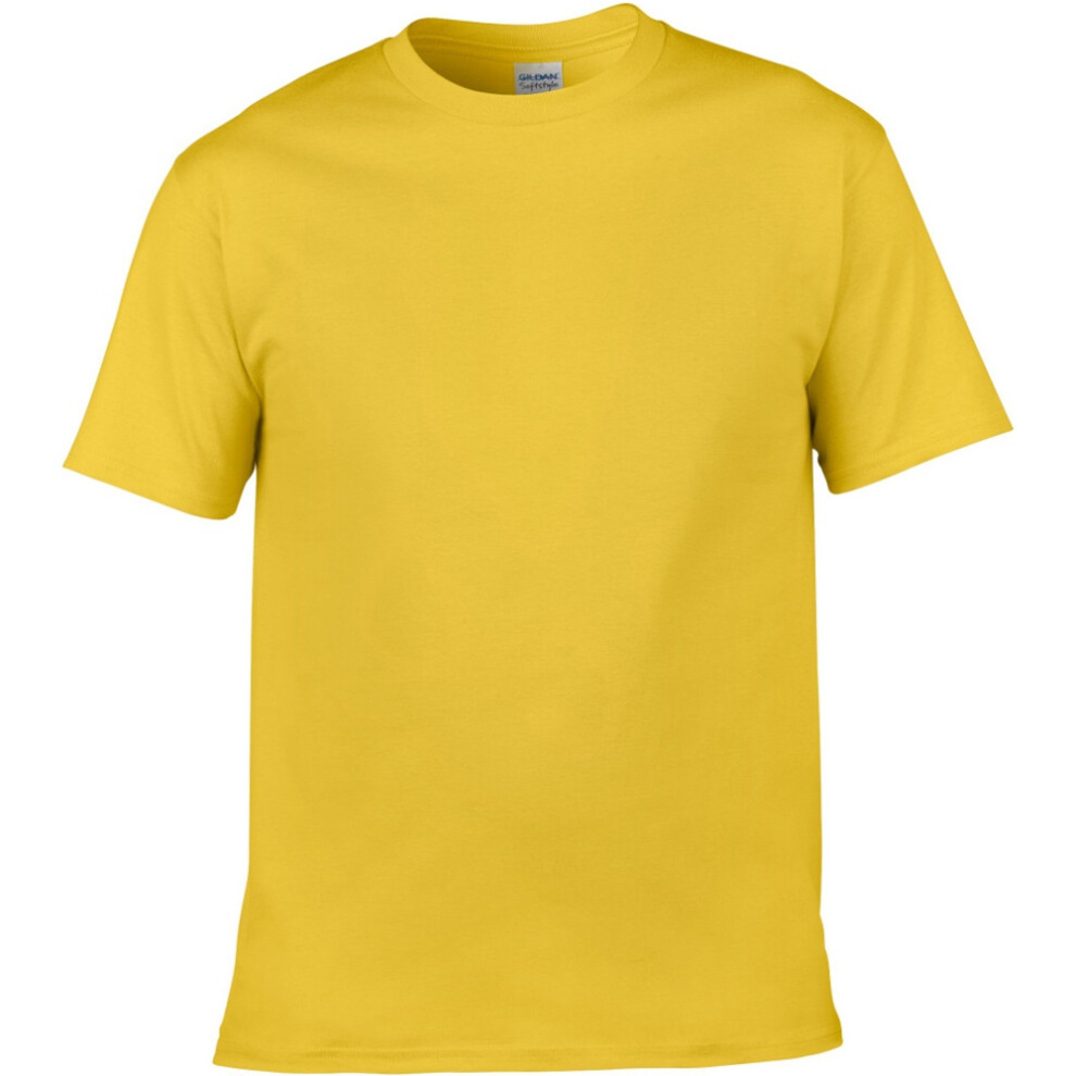 Gildan (3Xl, Daisy) Mens Short Sleeve Soft-Style T-Shirt