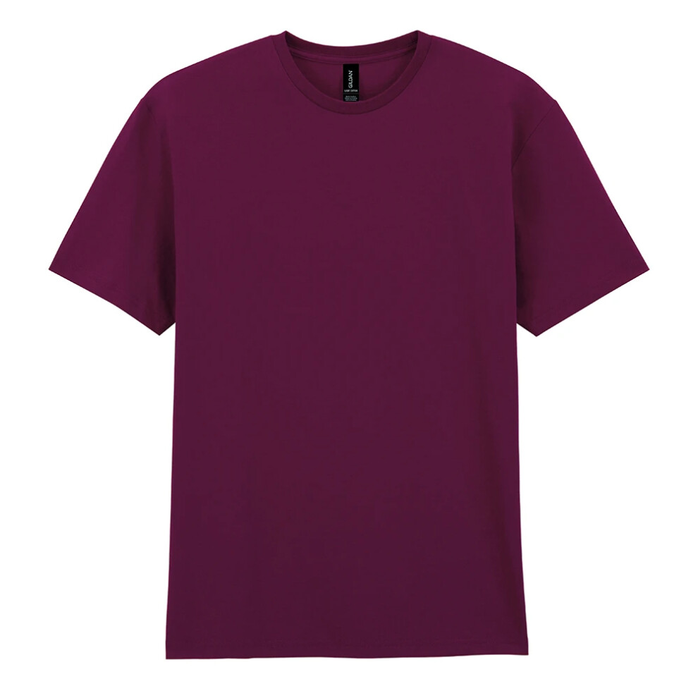 Gildan (3Xl, Maroon) Mens Cotton Lightweight T-Shirt