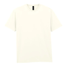 (XL, Off White) Gildan Mens Cotton Lightweight T-Shirt