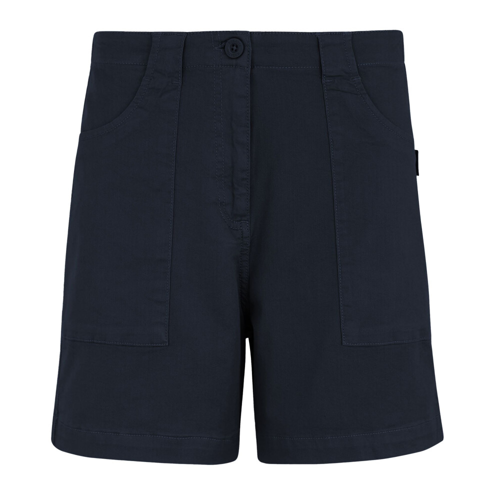 Regatta Women's Liza Shorts in Navy, Size 12 UK, Cotton Blend Twill - Image 3