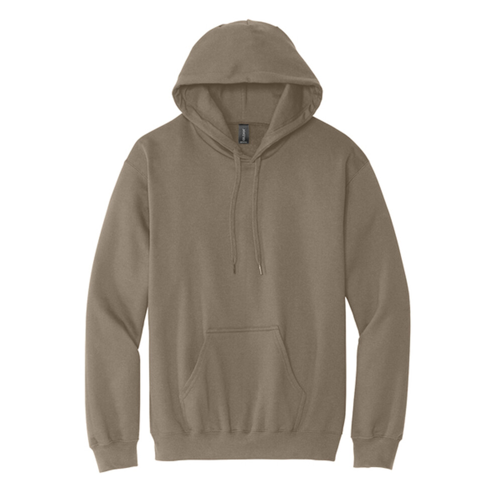 Gildan (Xxl, Brown Savana) Mens Midweight Soft Touch Hoodie