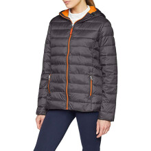 (2XL, Grey/Orange) Result Urban Mens Snowbird Hooded Jacket