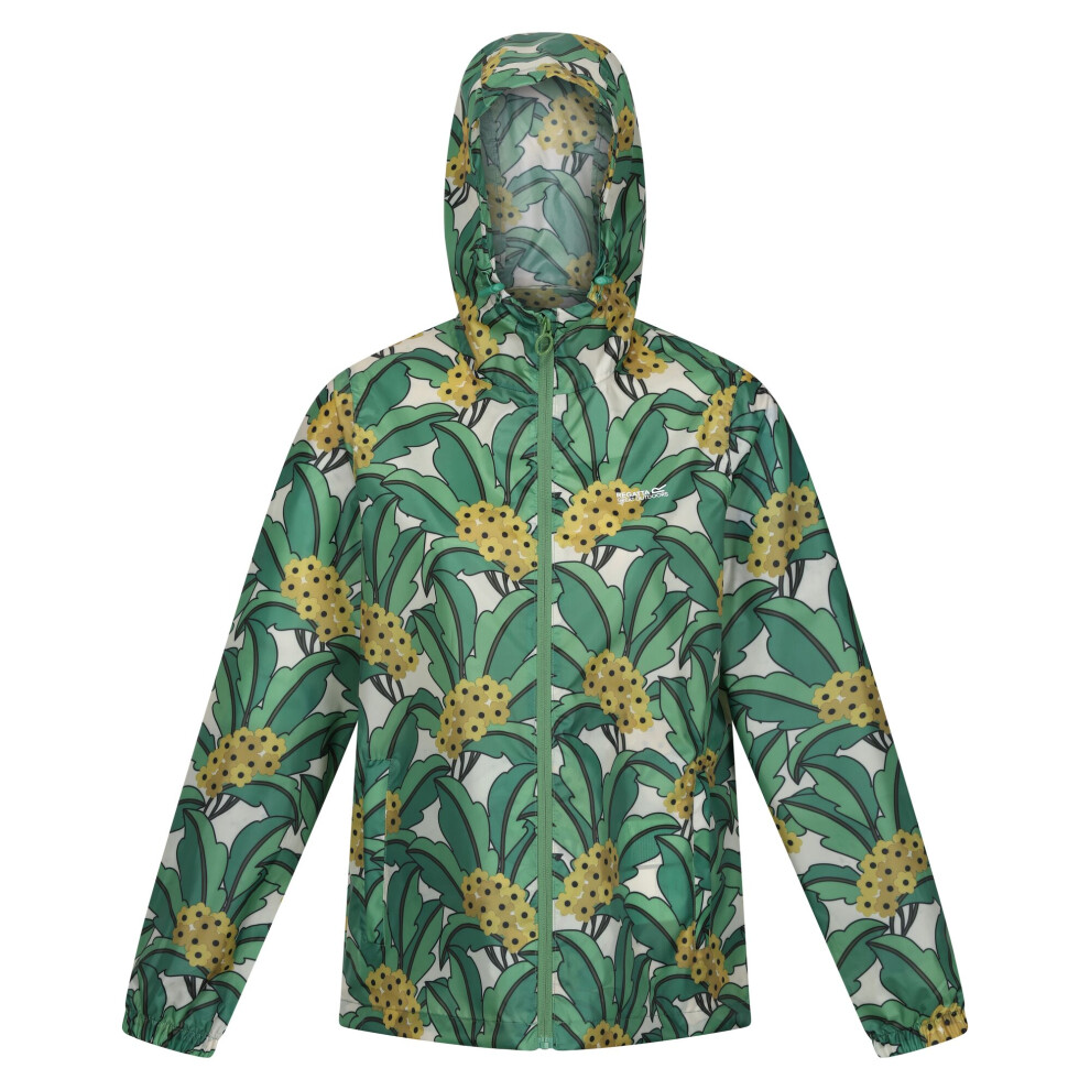 Regatta (10 Uk, Green) Womens/Ladies Orla Kiely Tropical Floral Packaway Waterproof Jacket