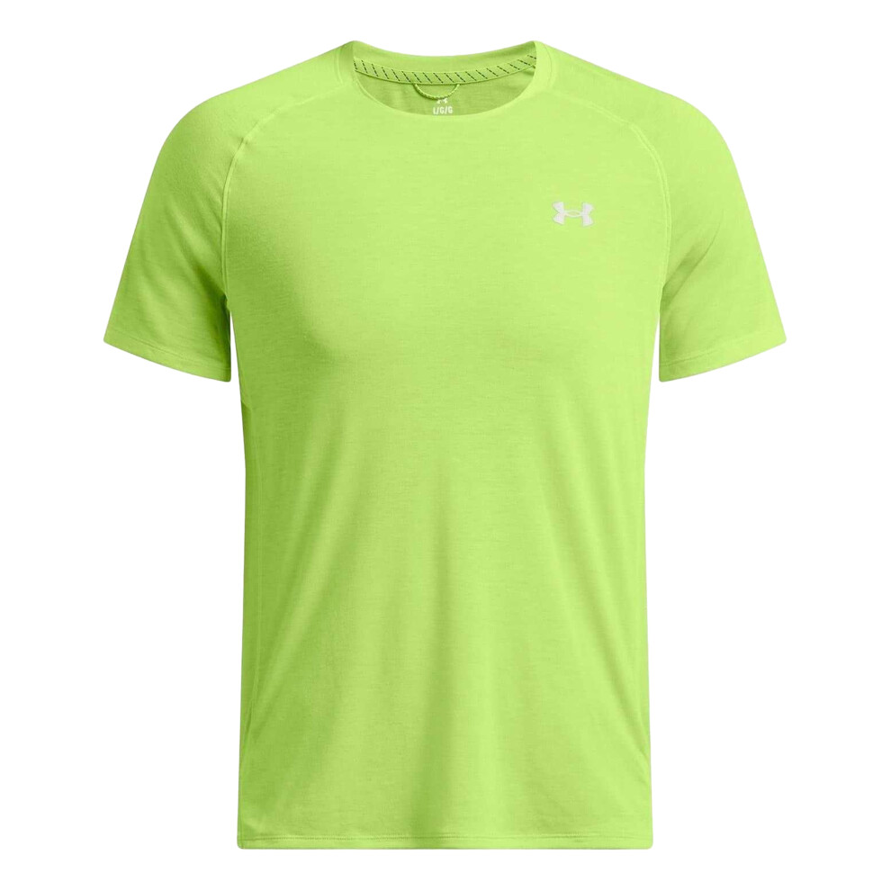 Under Armour (Xl, Green) Mens Launch Trail Run Raglan T-Shirt