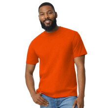 (XXL, Orange) Gildan Mens Cotton Lightweight T-Shirt