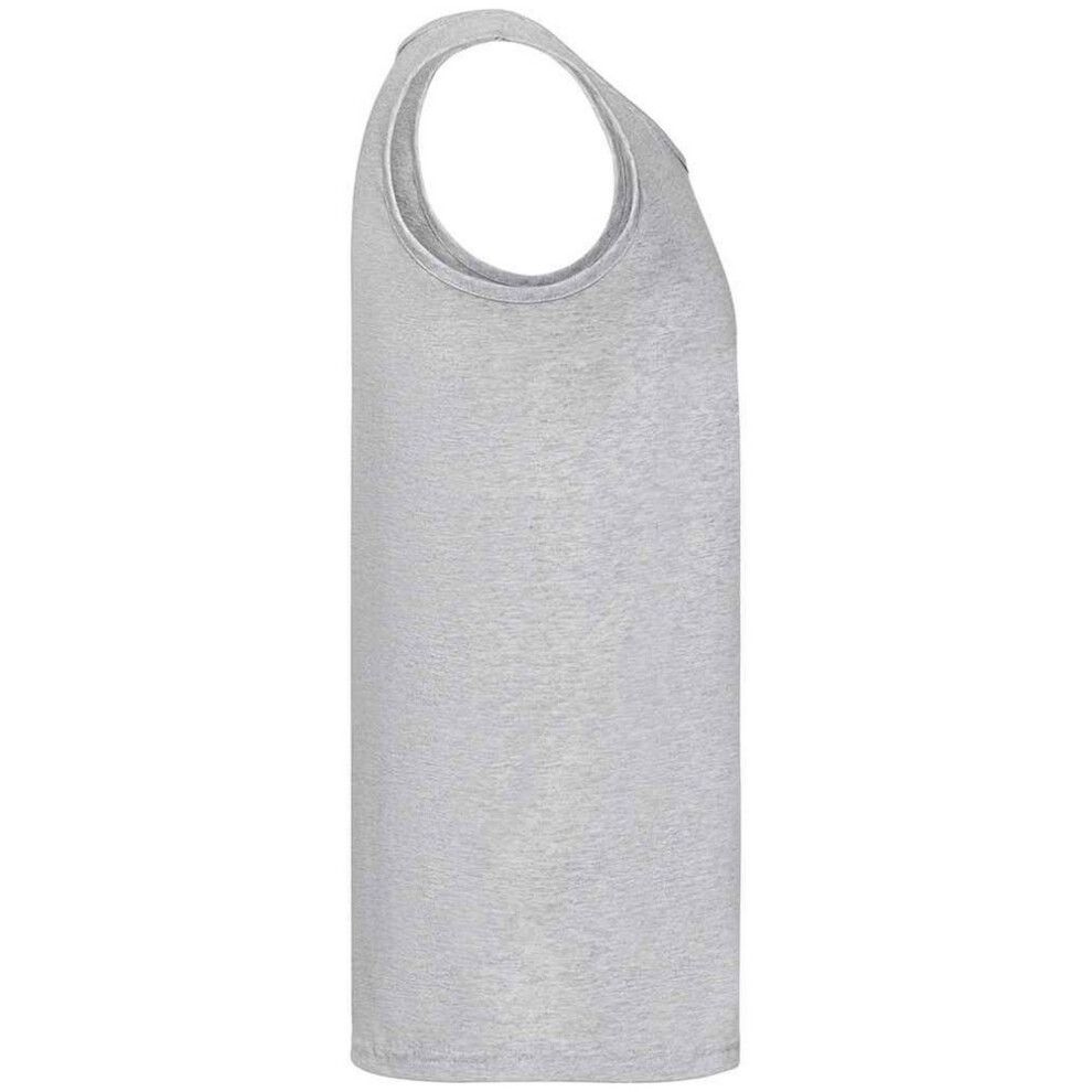 Fruit Of The Loom (Xxl, Heather Grey) Mens Athletic Vest Top
