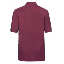 (9-10 Years, Burgundy) Russell Childrens/Kids Polo Shirt