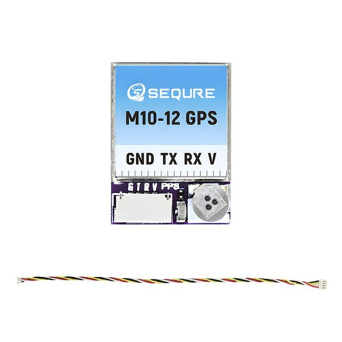 SEQURE M10-12 GPS Small Size Fast Positioning INVA BF Fixed-Wing Racing Drone FPV Return QMC5883L Compass-C