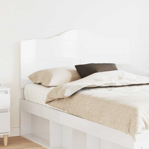 VidaXL vidaXL Headboard Gloss White Engineered wood