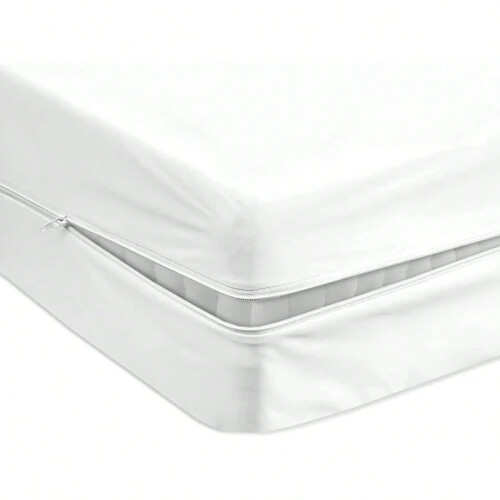 6-Sided Zippered Mattress Protector, 30cm Deep Pocket, Dustproof & Washable 90*200cm